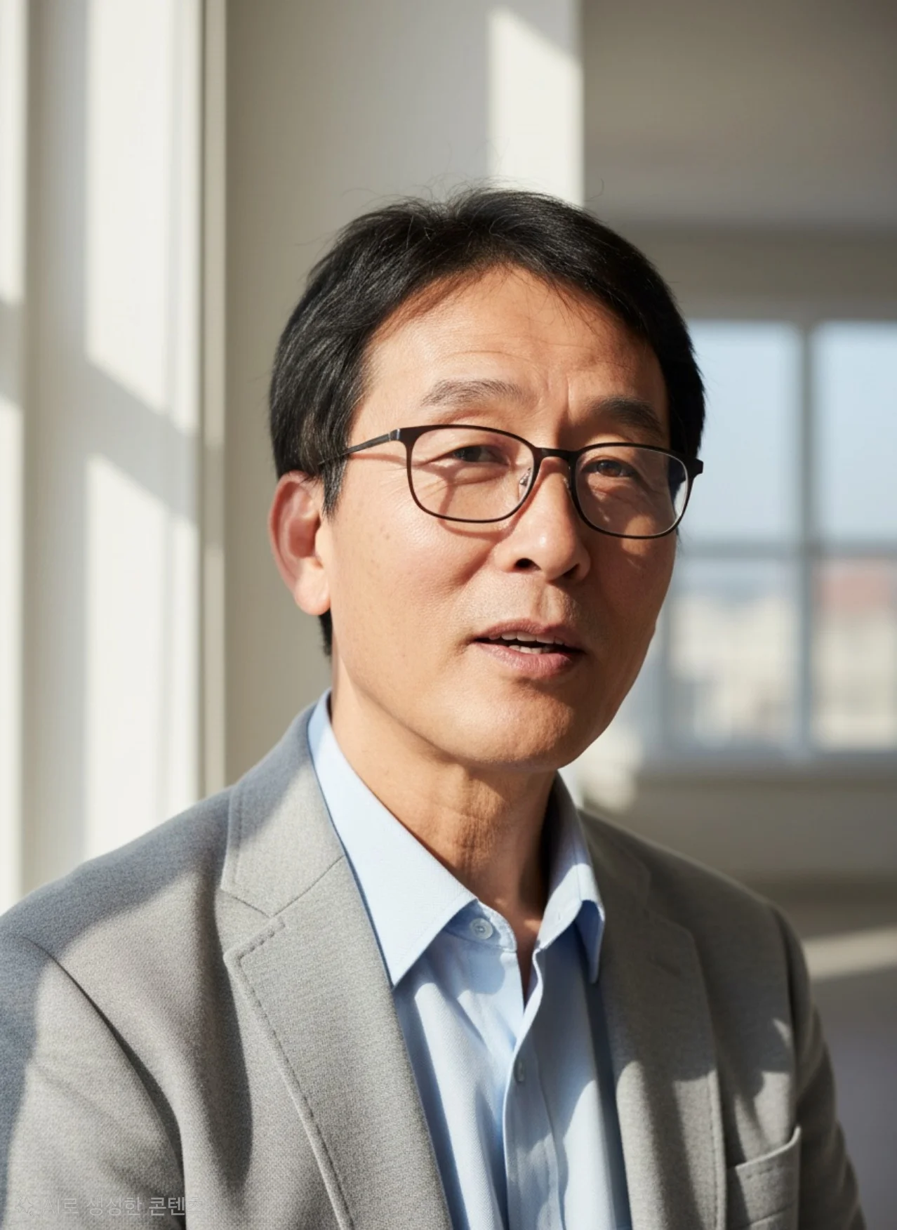 백령도 용기포항 여객선 터미널 전경