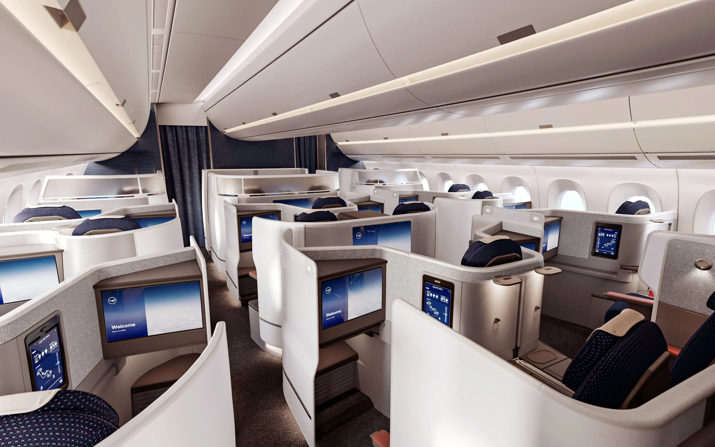 B787-9 도입 루프트한자 알레그리스 비즈니스석