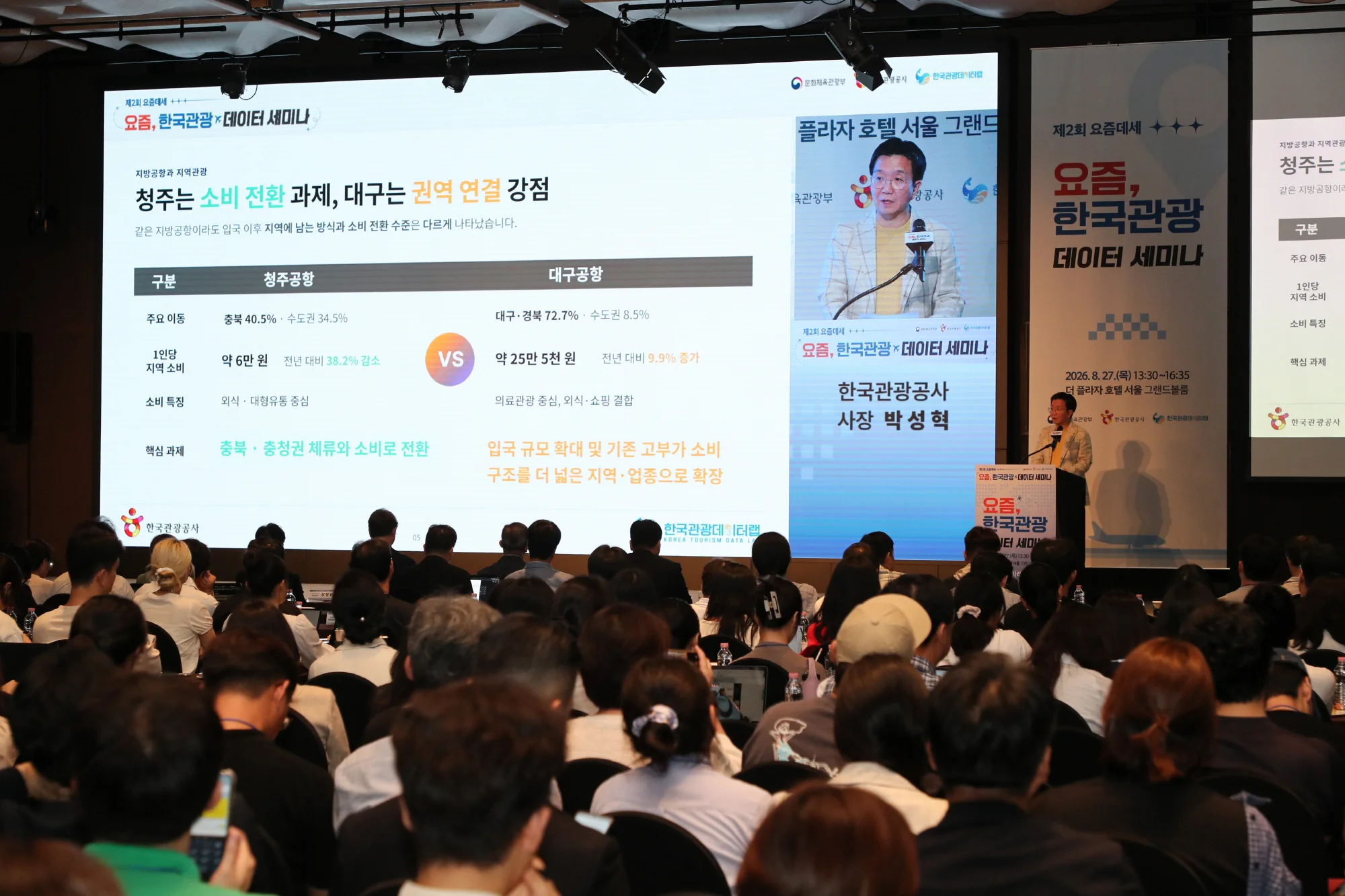 제2회 요즘 한국관광 데이터 세미나 현장