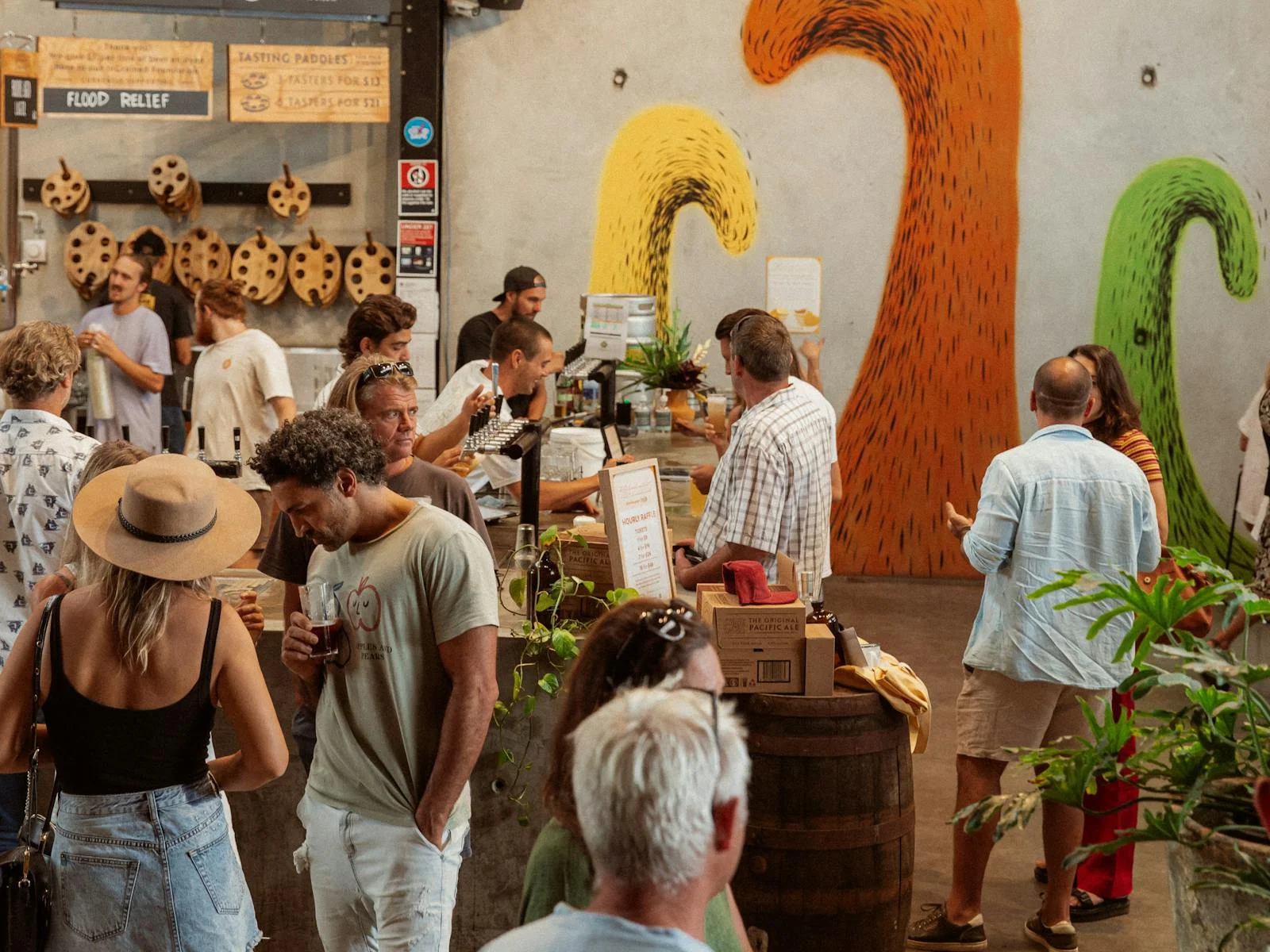 바이런 베이의 대표 수제 맥주 양조장 내부