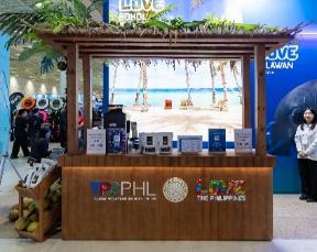 필리핀 관광부 SPOEX 2026 부스 전경