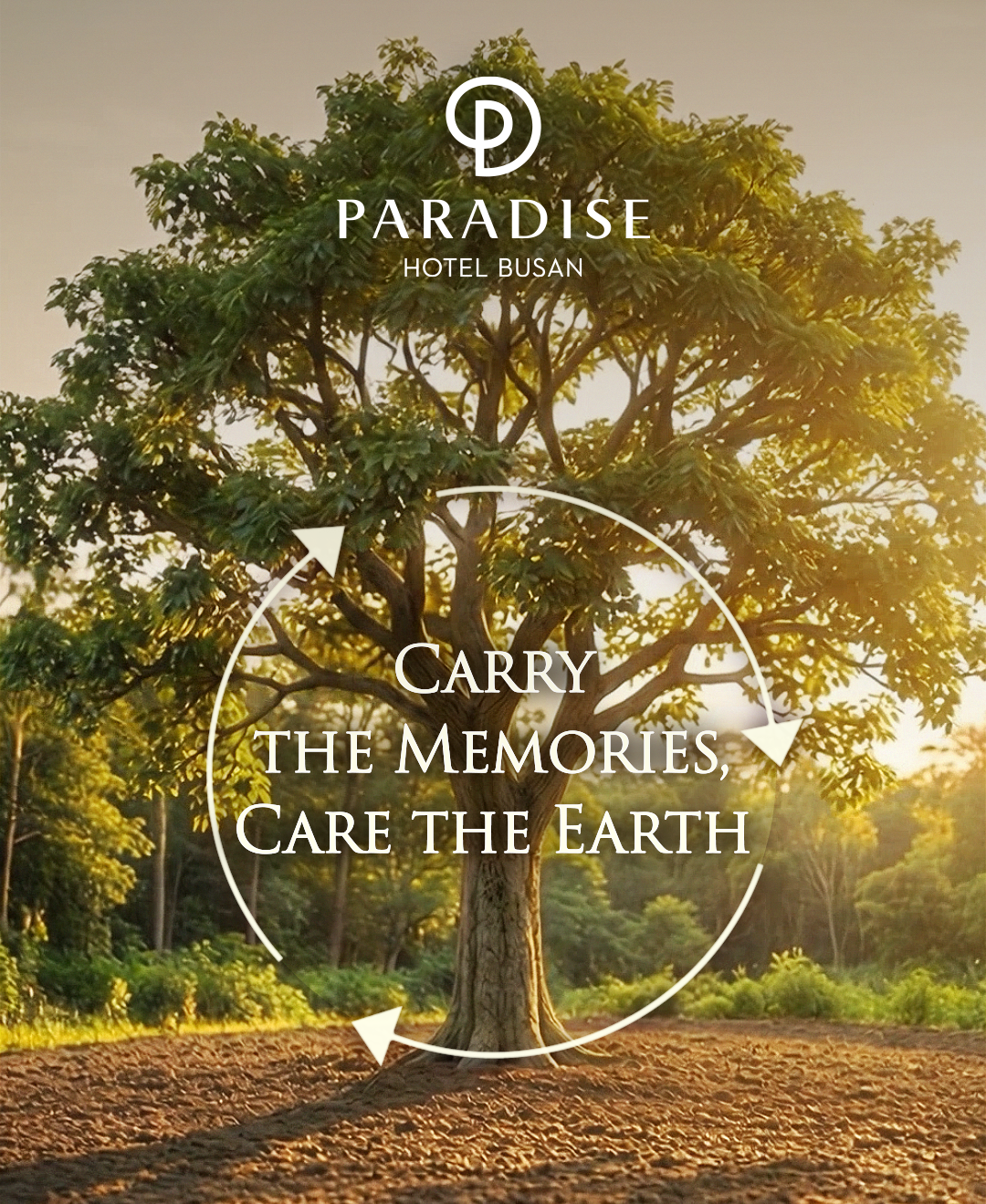 파라다이스 호텔 부산 환경 캠페인 키비주얼