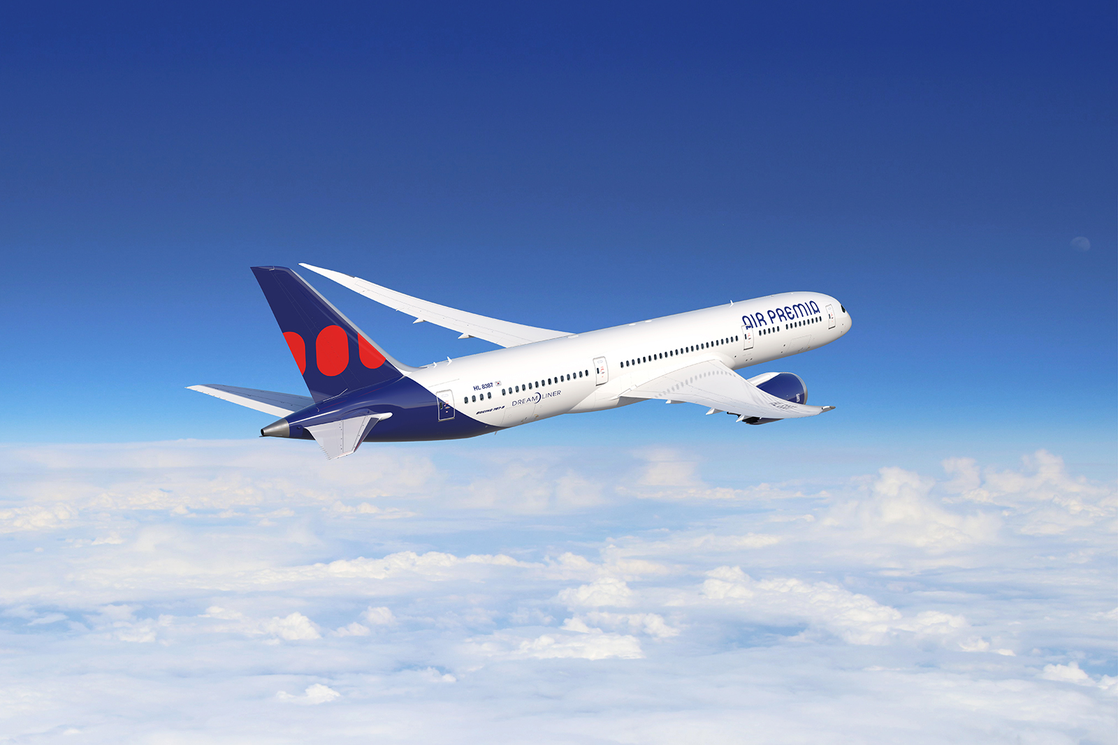 에어프레미아 항공기 비행 모습