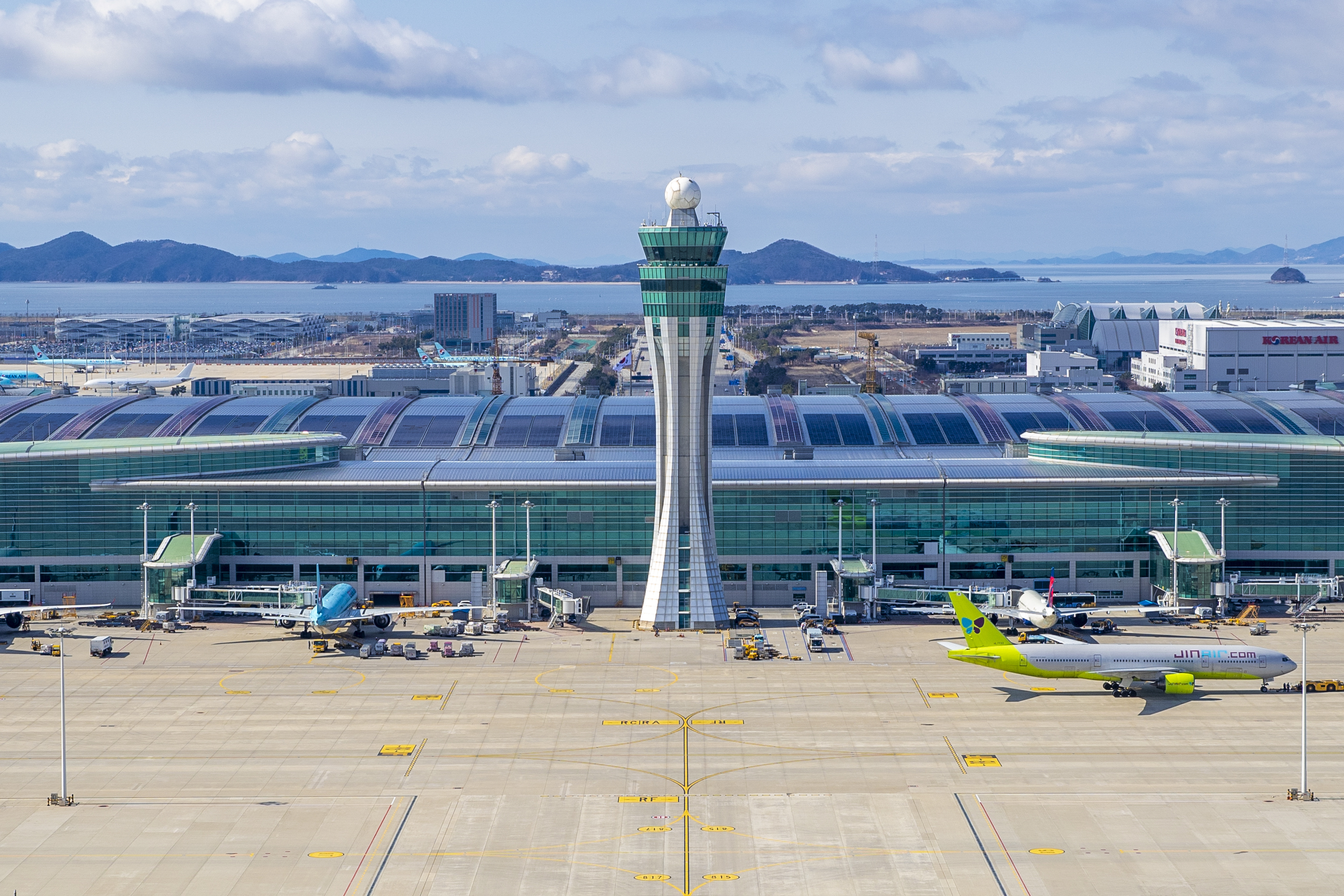 인천공항 전경사진